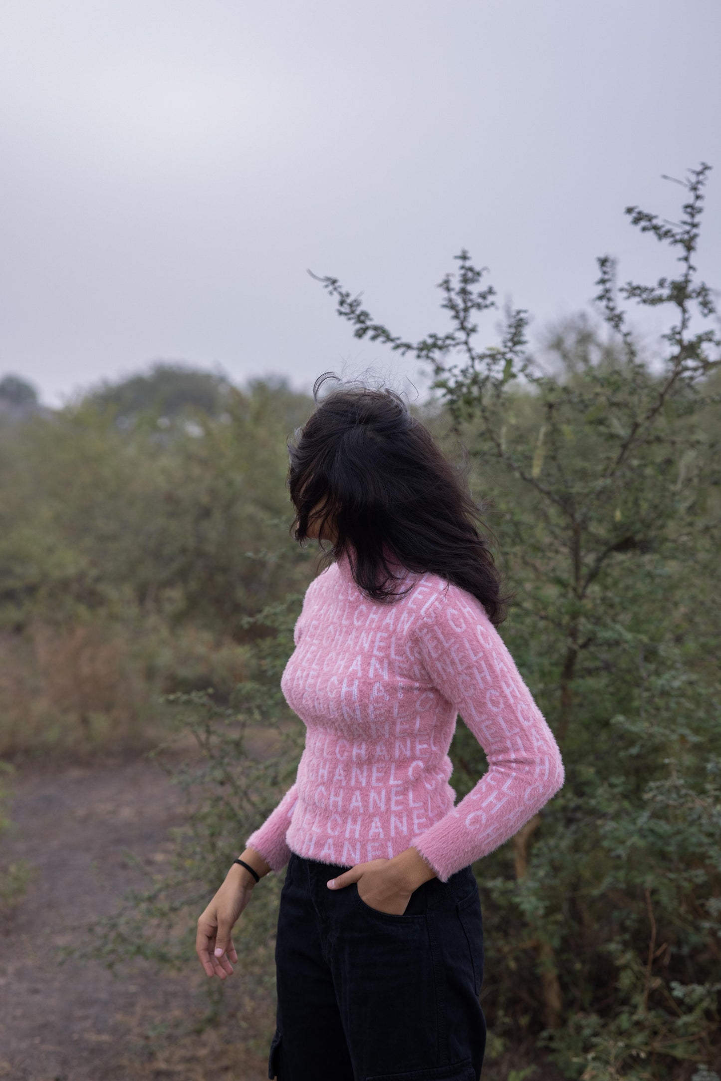 Rose Pink Pull Over
