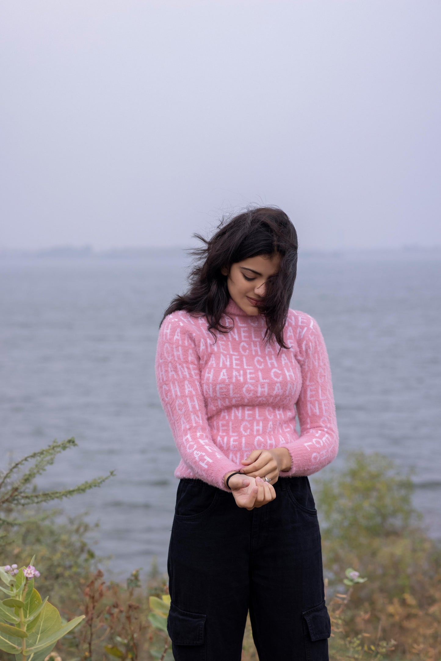 Rose Pink Pull Over