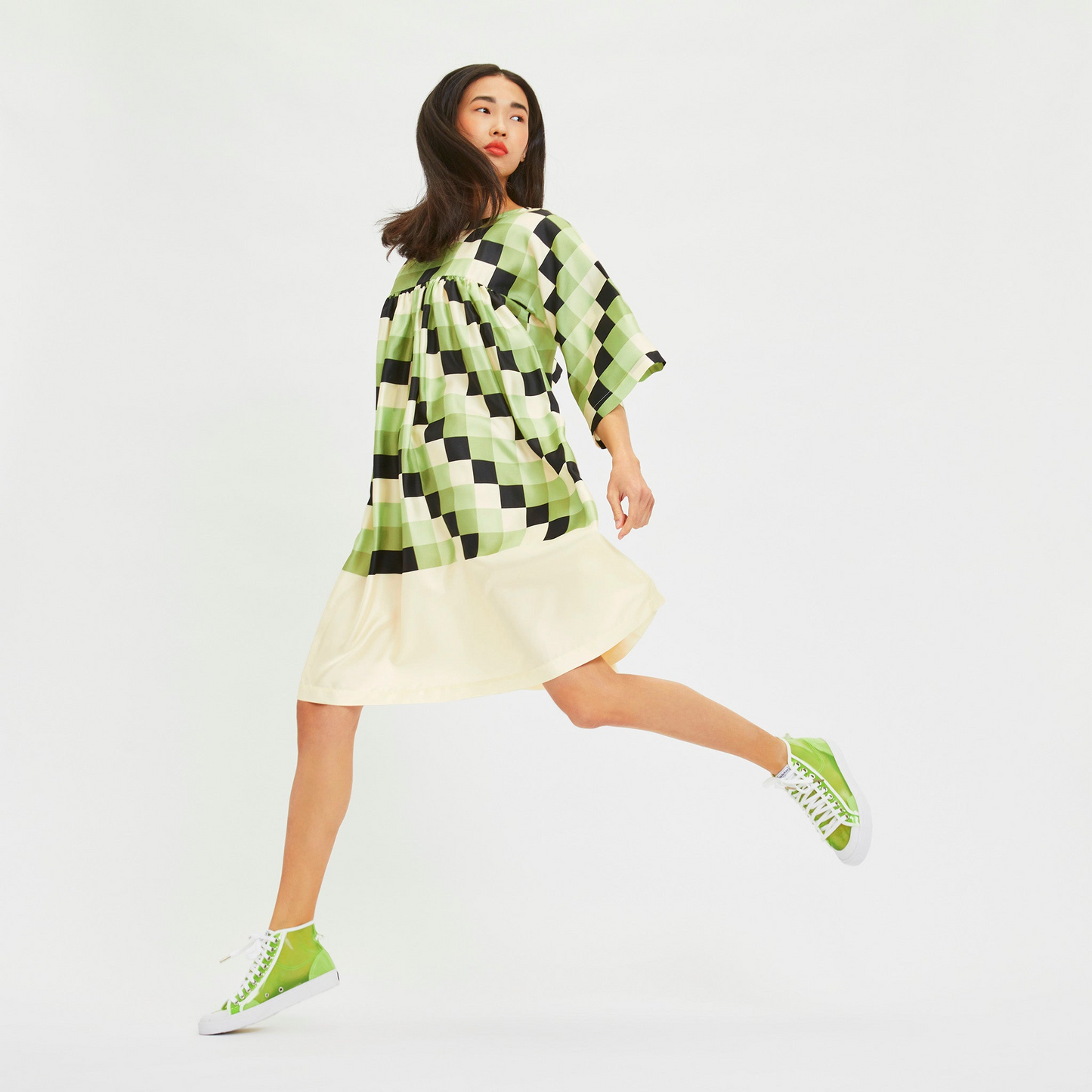 Abstract Mini Dress