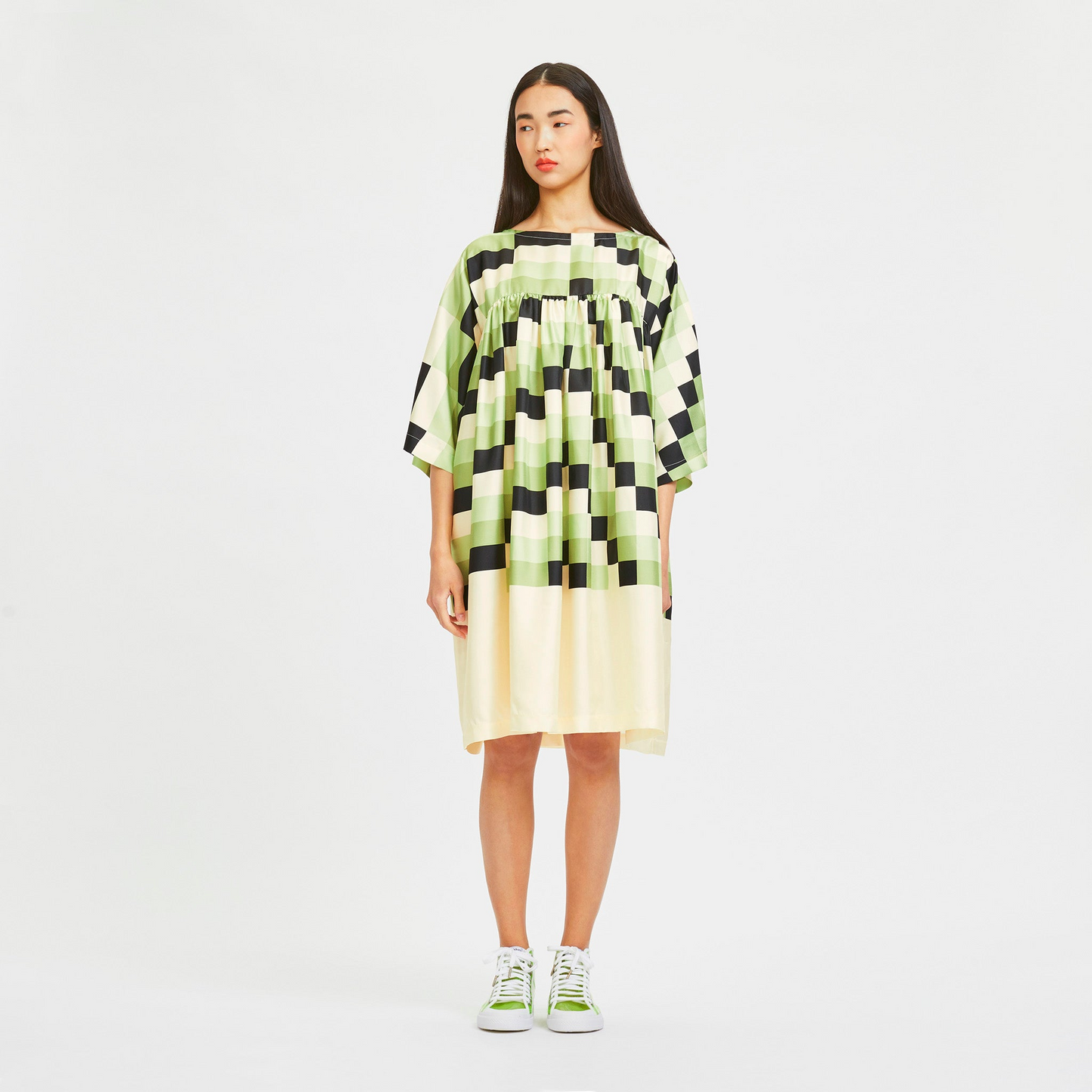 Abstract Mini Dress