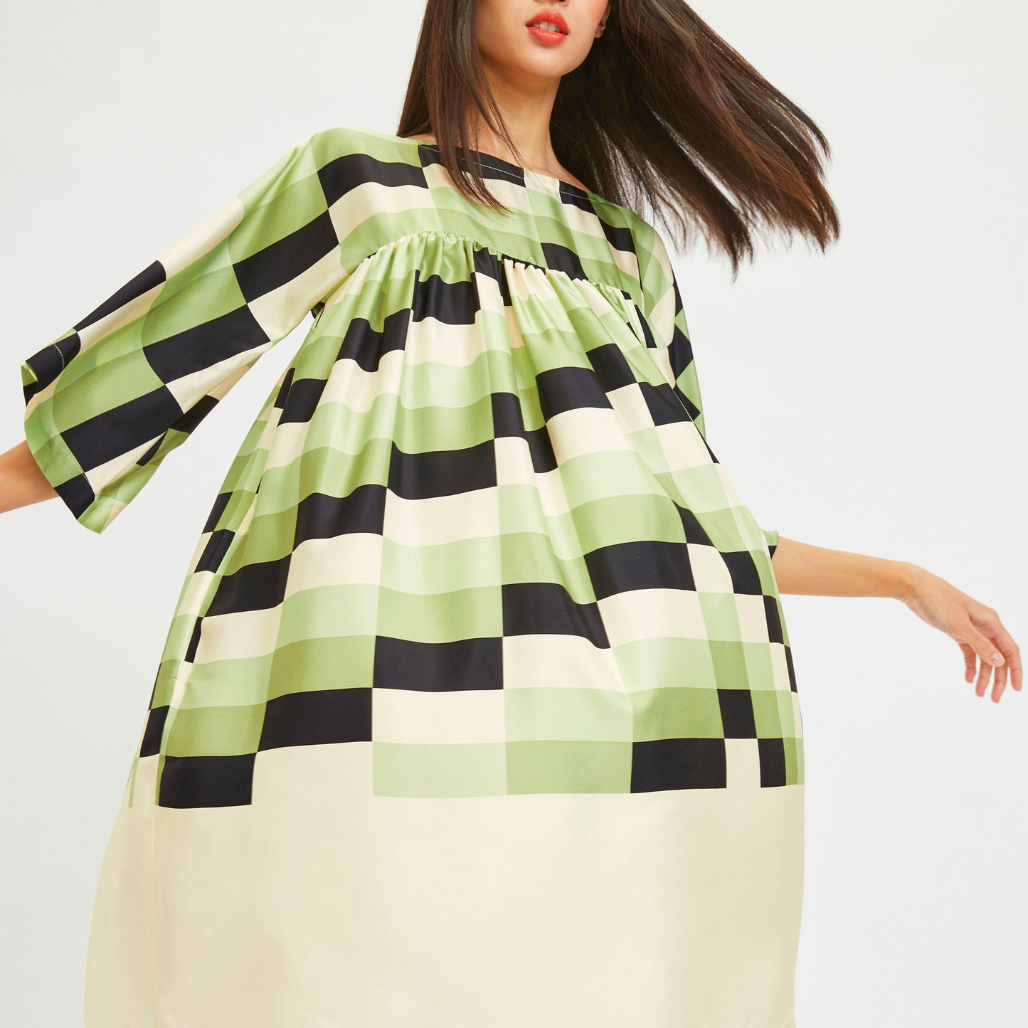 Abstract Mini Dress