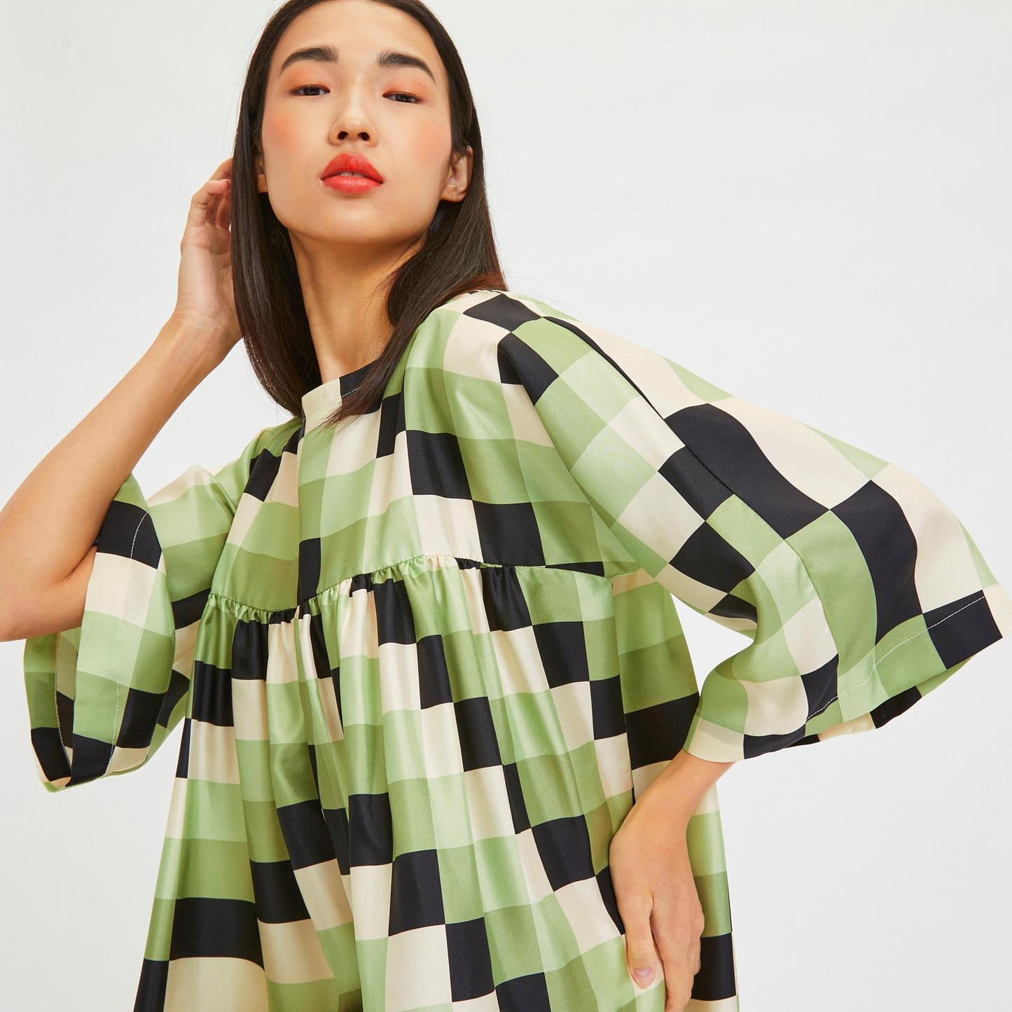 Abstract Mini Dress