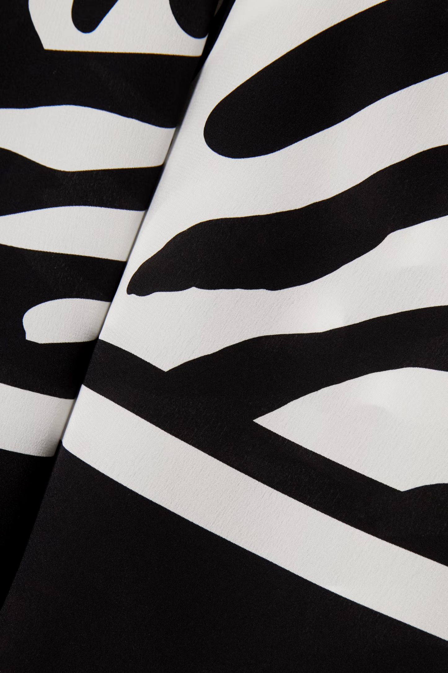 Zebra Print Shirt Dress