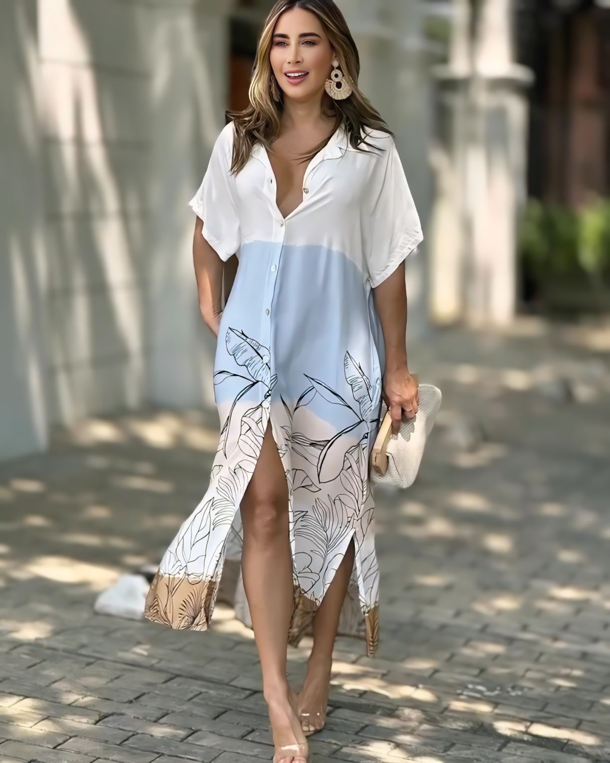 Three Shades Summer Dress