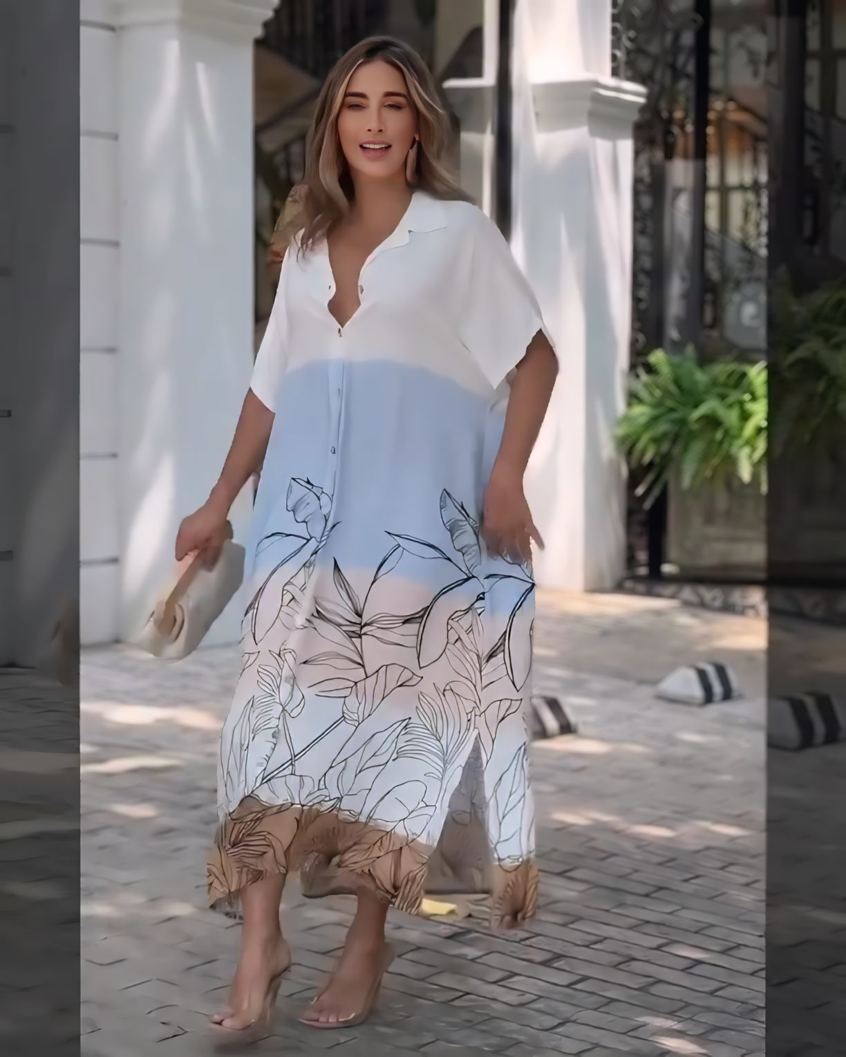 Three Shades Summer Dress