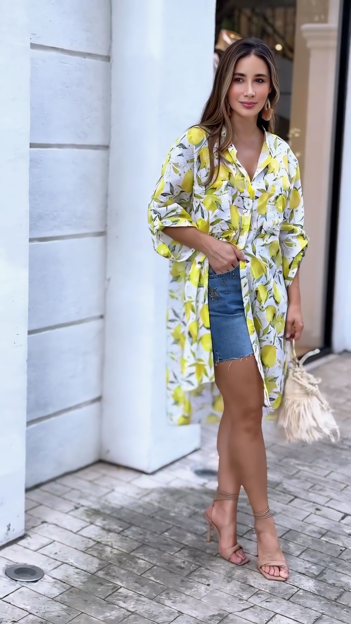 Sunshine Long Shirt Dress