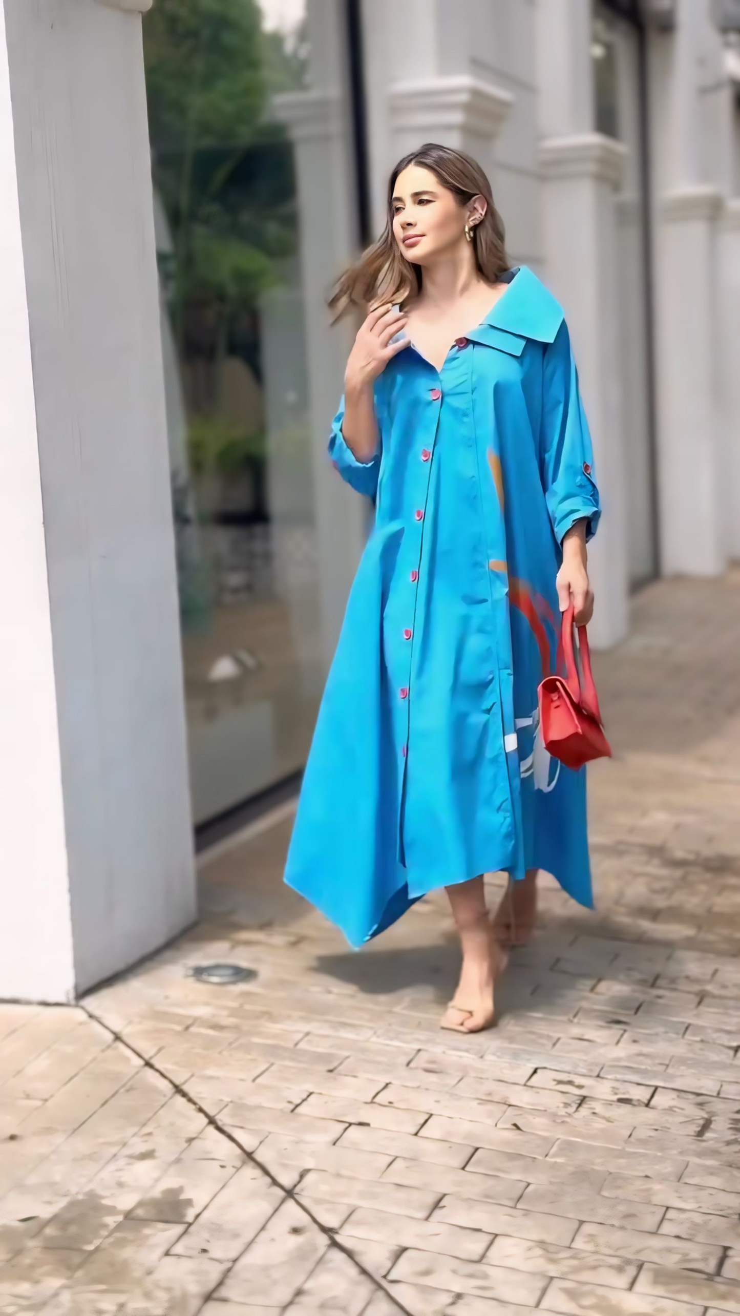 Casual Summer Shirt Dress