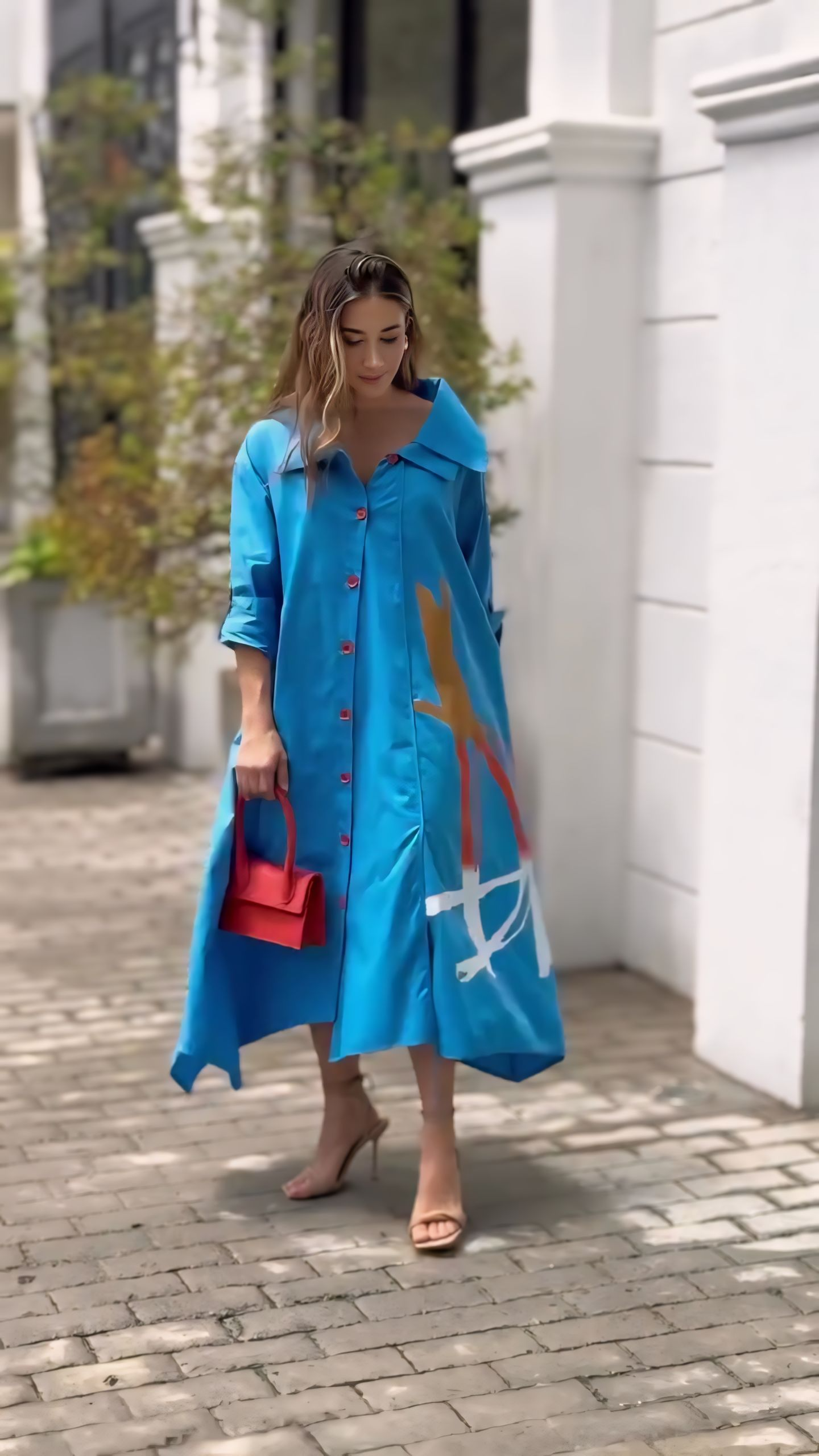 Casual Summer Shirt Dress