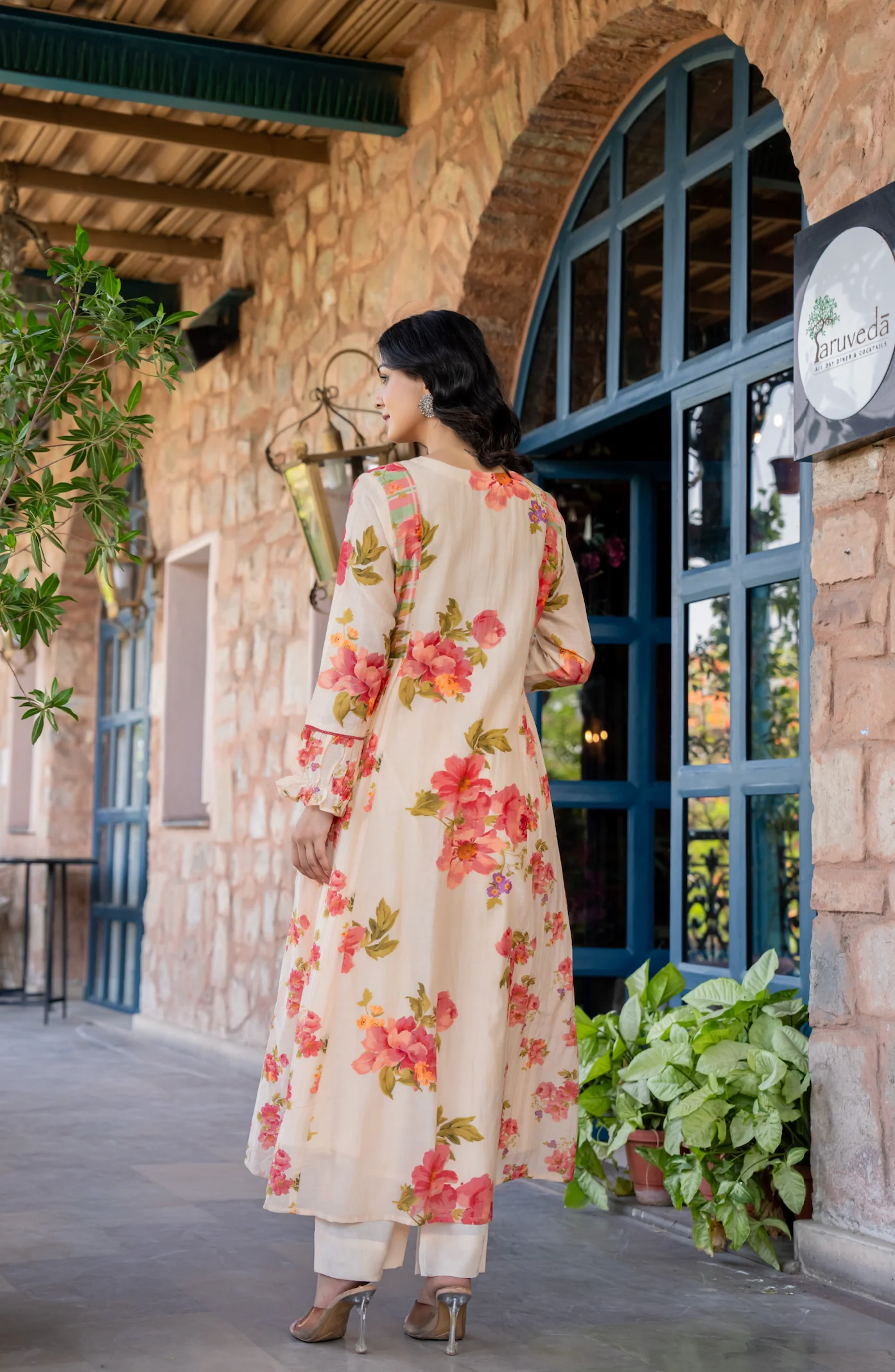 Floral Printed Mul Cotton Suit Set- Summer Special