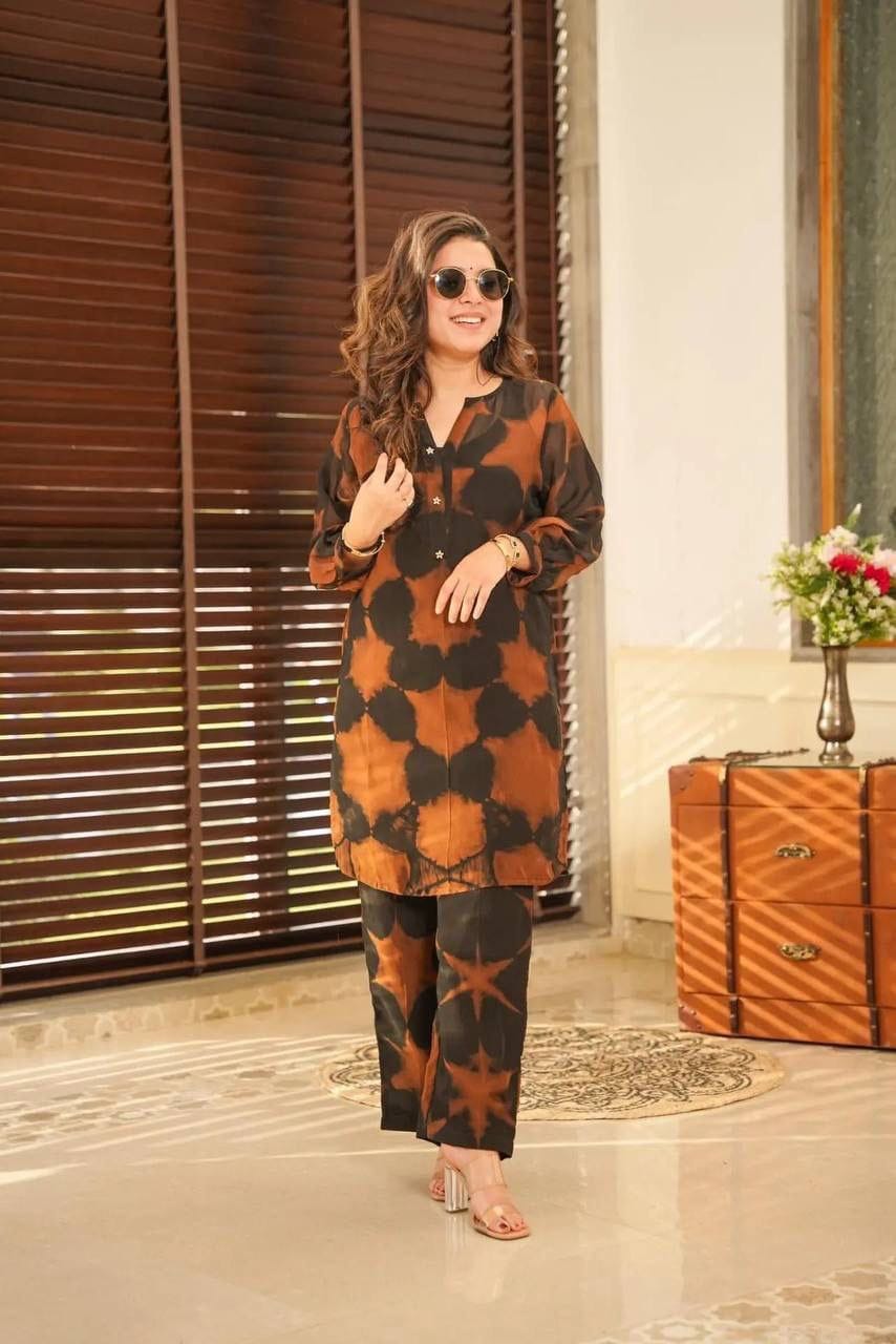 Light Cotton Printed Co-Ord Set