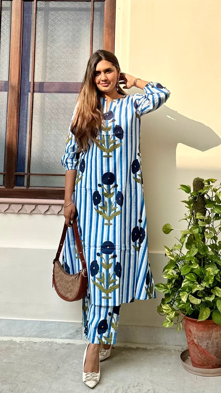 Cotton Floral Summer Co-Ord Set