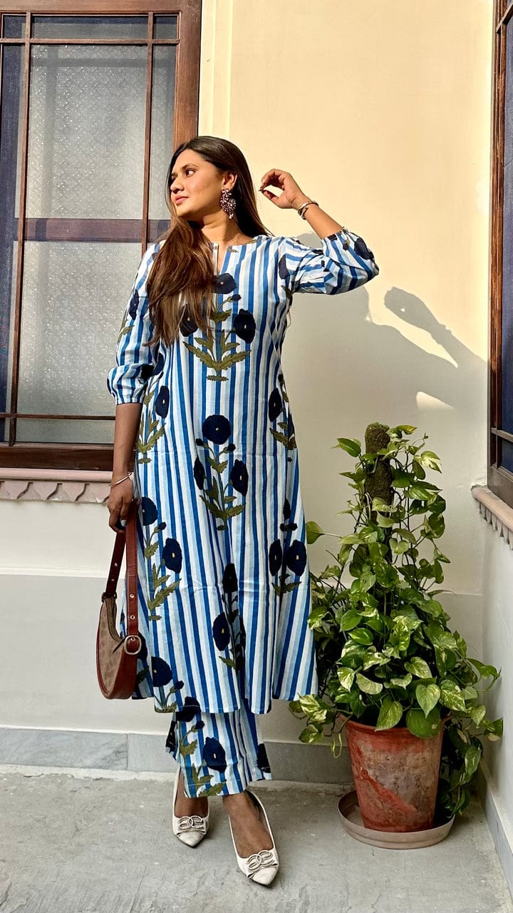 Cotton Floral Summer Co-Ord Set