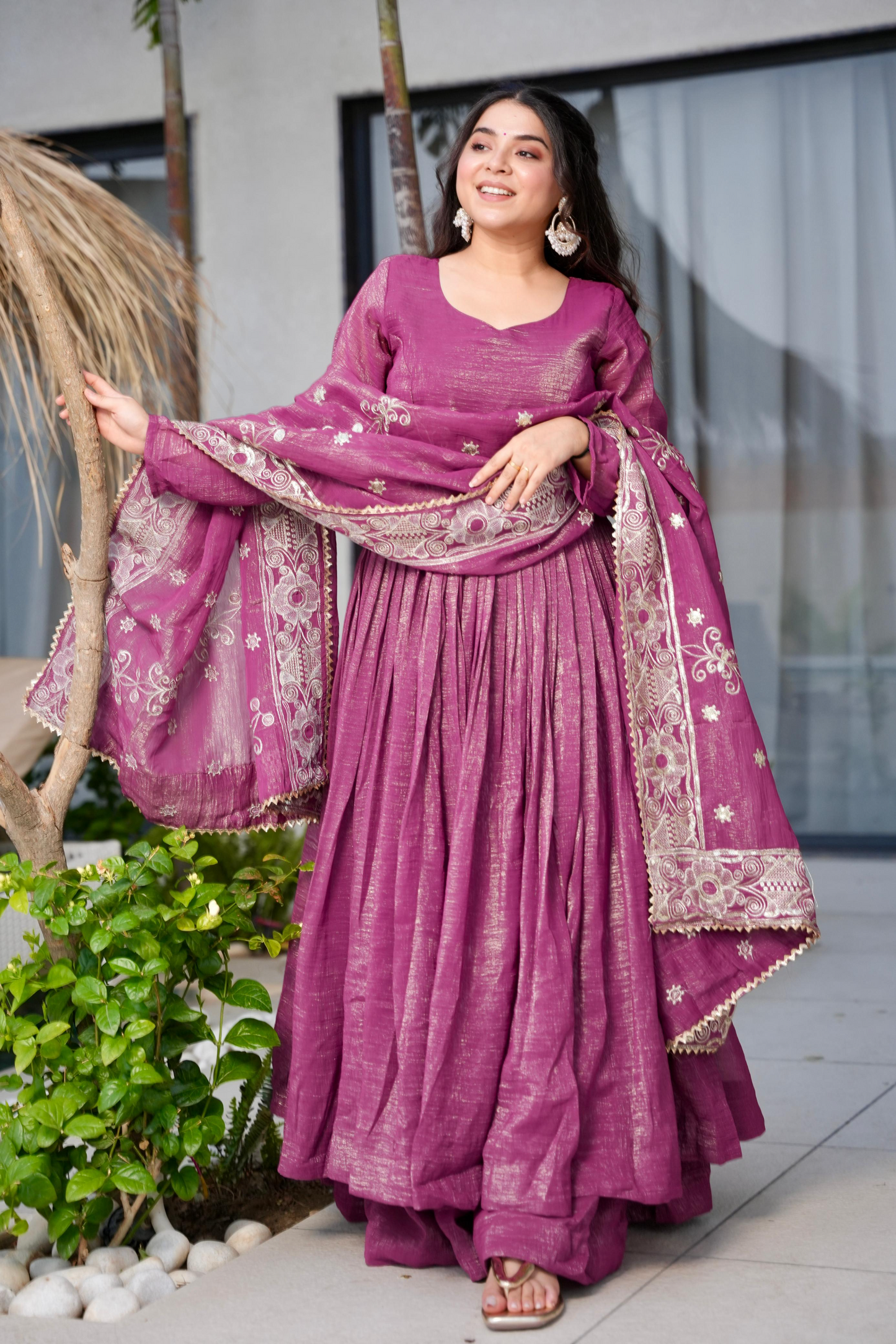 Gulabo Heavy Gown (Set Of 3)