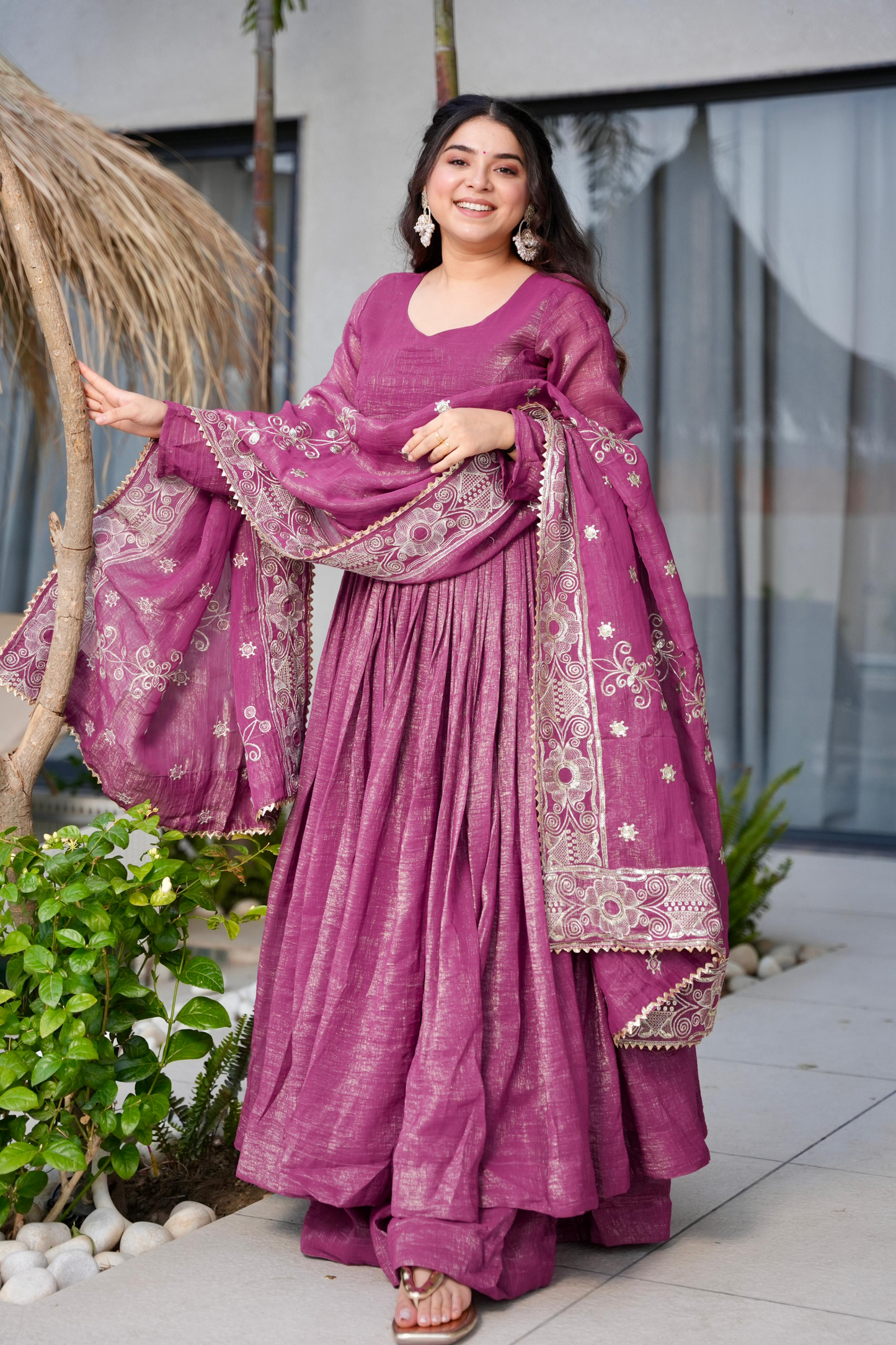 Gulabo Heavy Gown (Set Of 3)