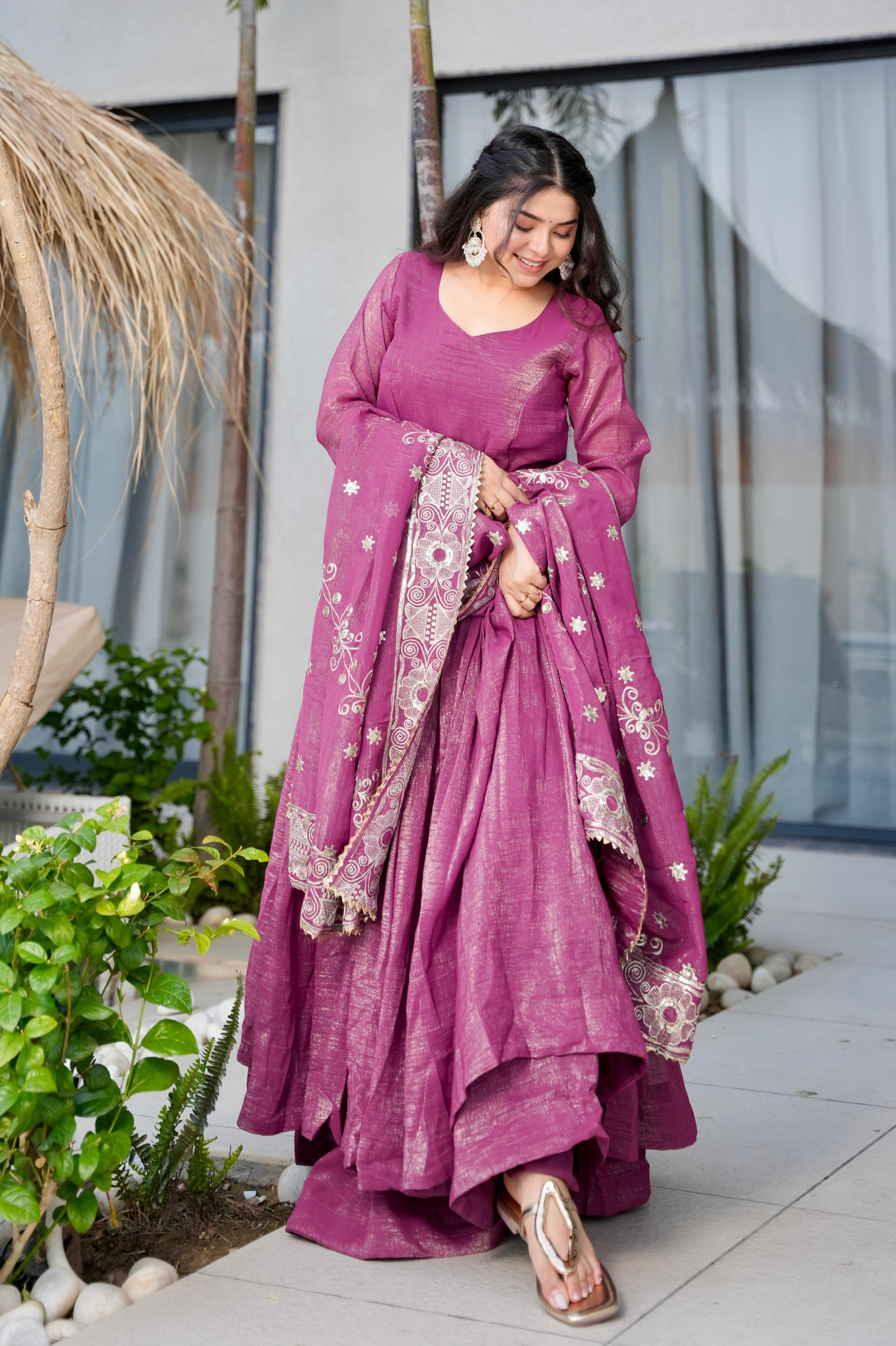 Gulabo Heavy Gown (Set Of 3)