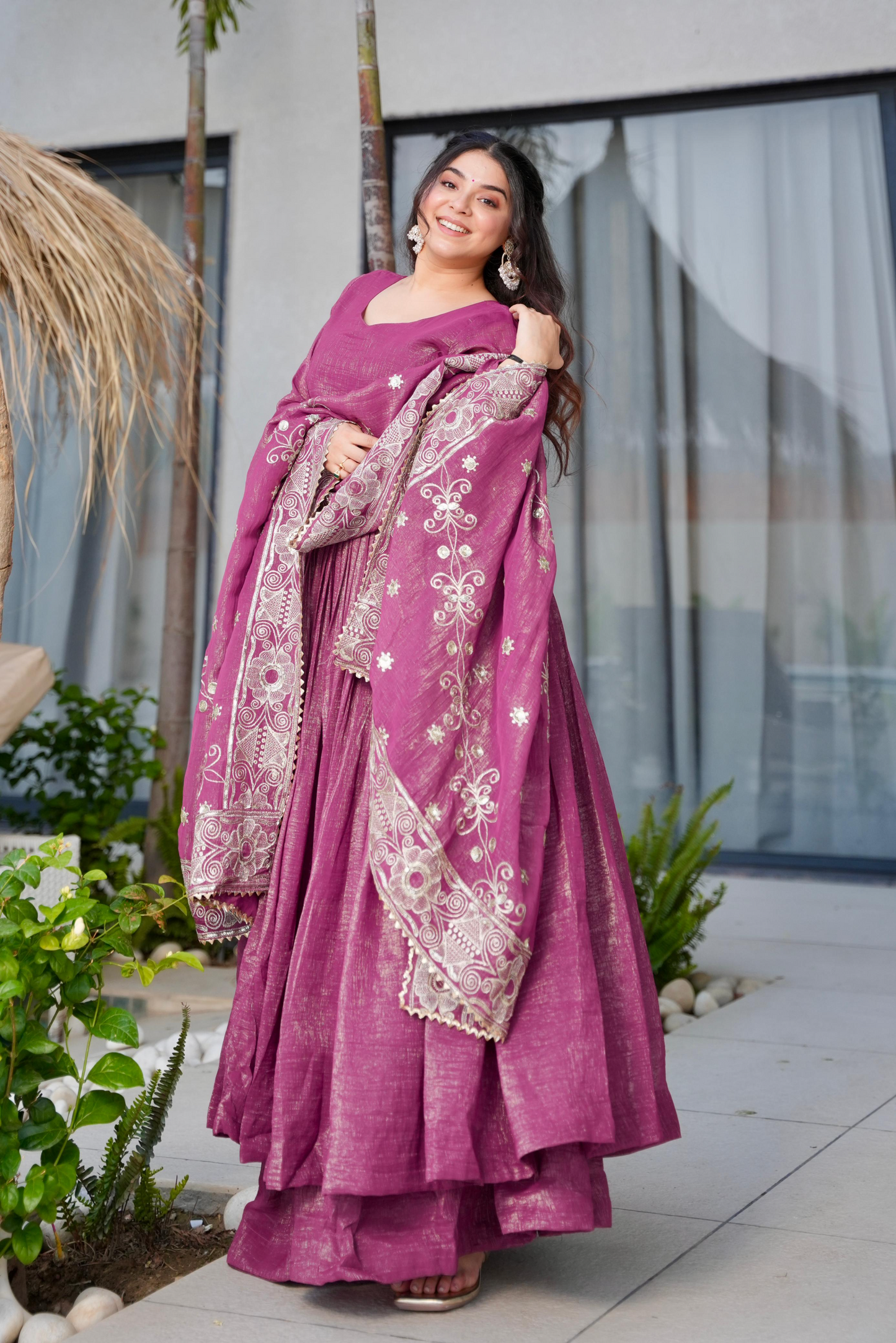 Gulabo Heavy Gown (Set Of 3)