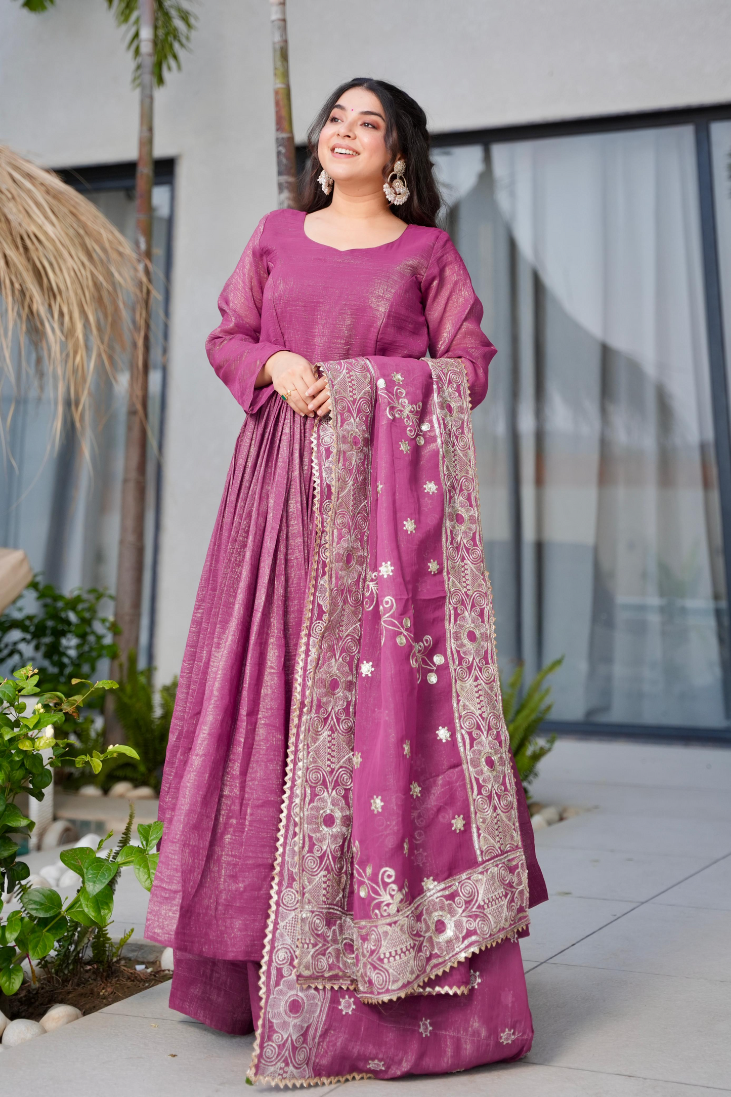 Gulabo Heavy Gown (Set Of 3)