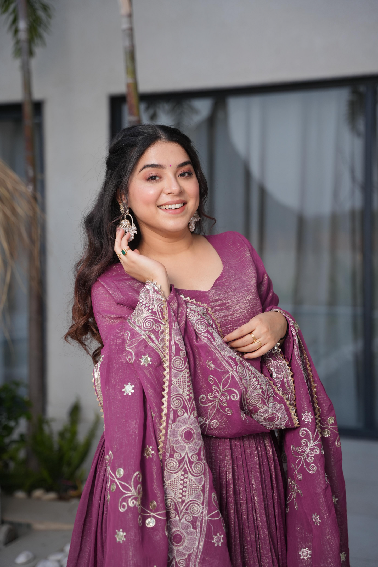 Gulabo Heavy Gown (Set Of 3)
