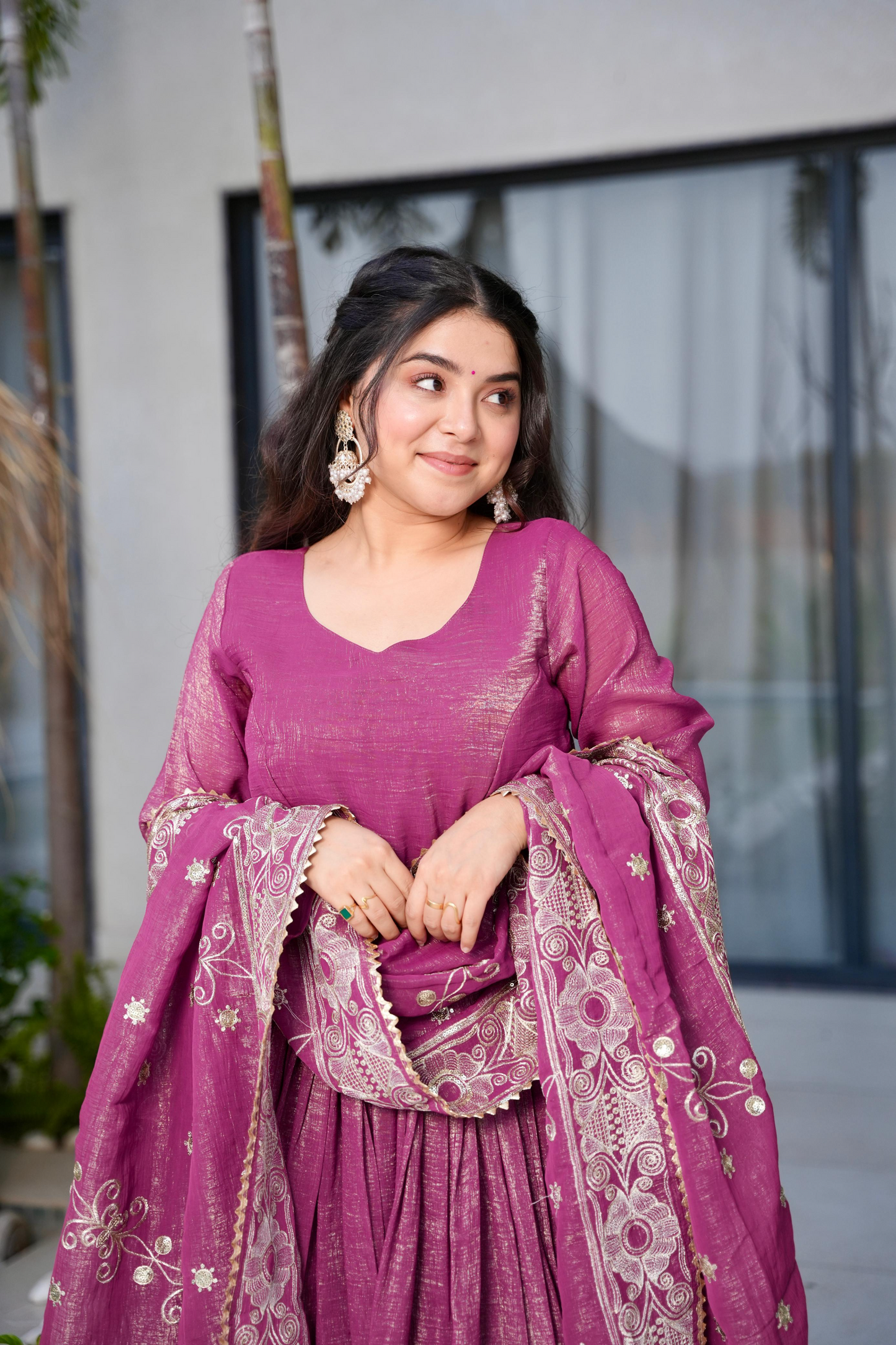 Gulabo Heavy Gown (Set Of 3)