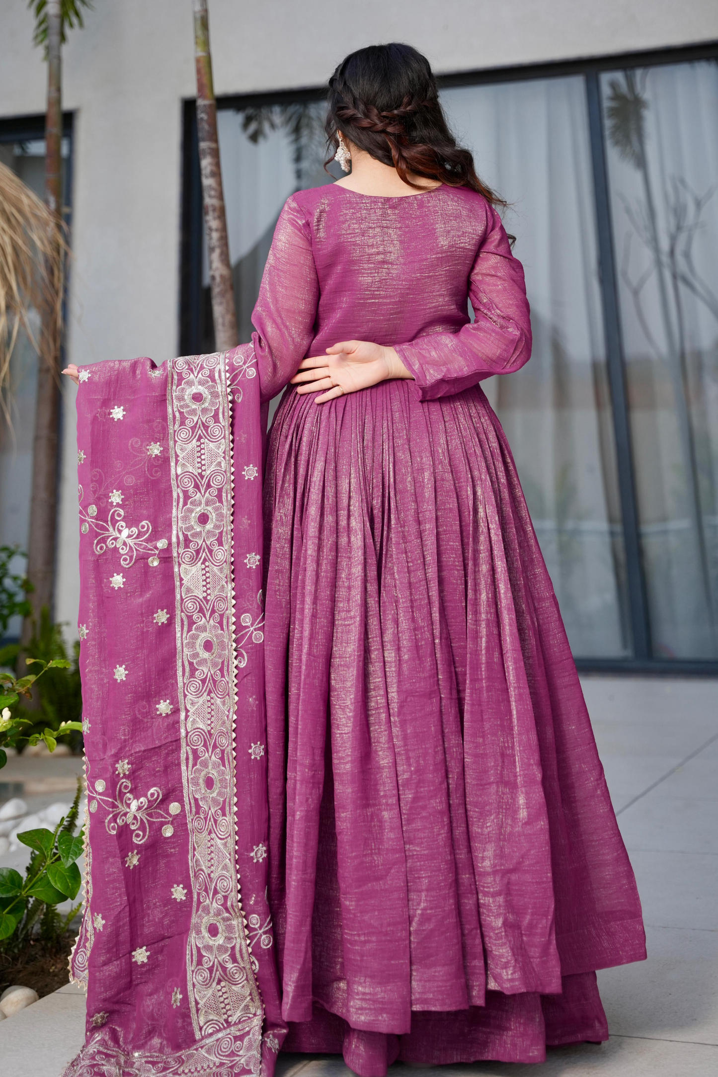 Gulabo Heavy Gown (Set Of 3)