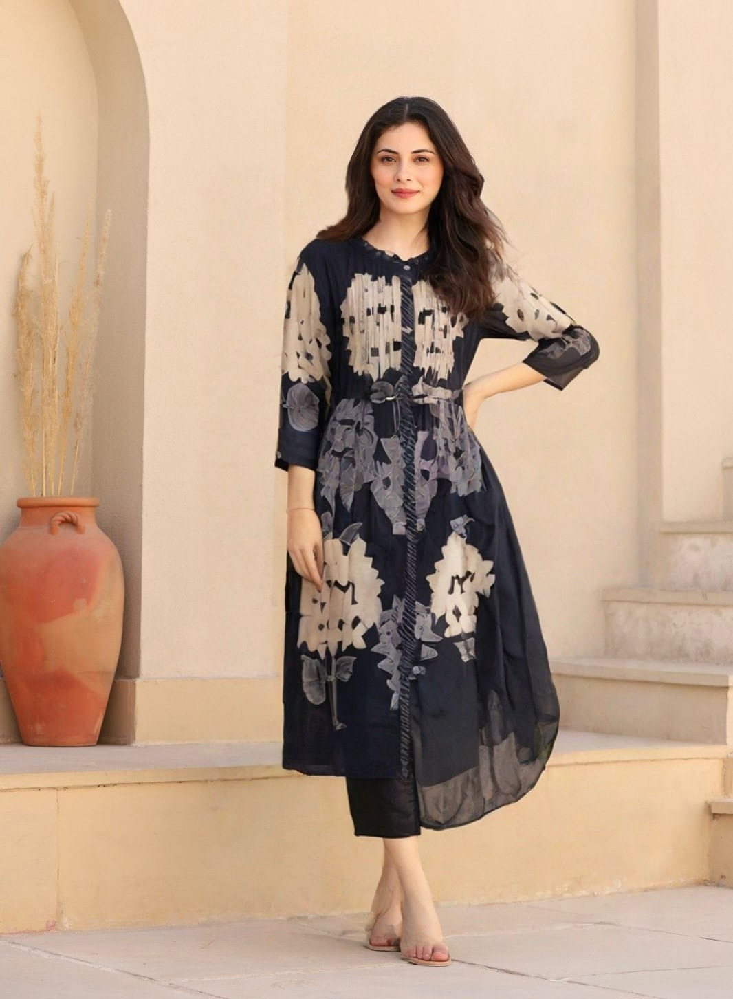 Floral Cotton Printed Pinex Co-Ord Set