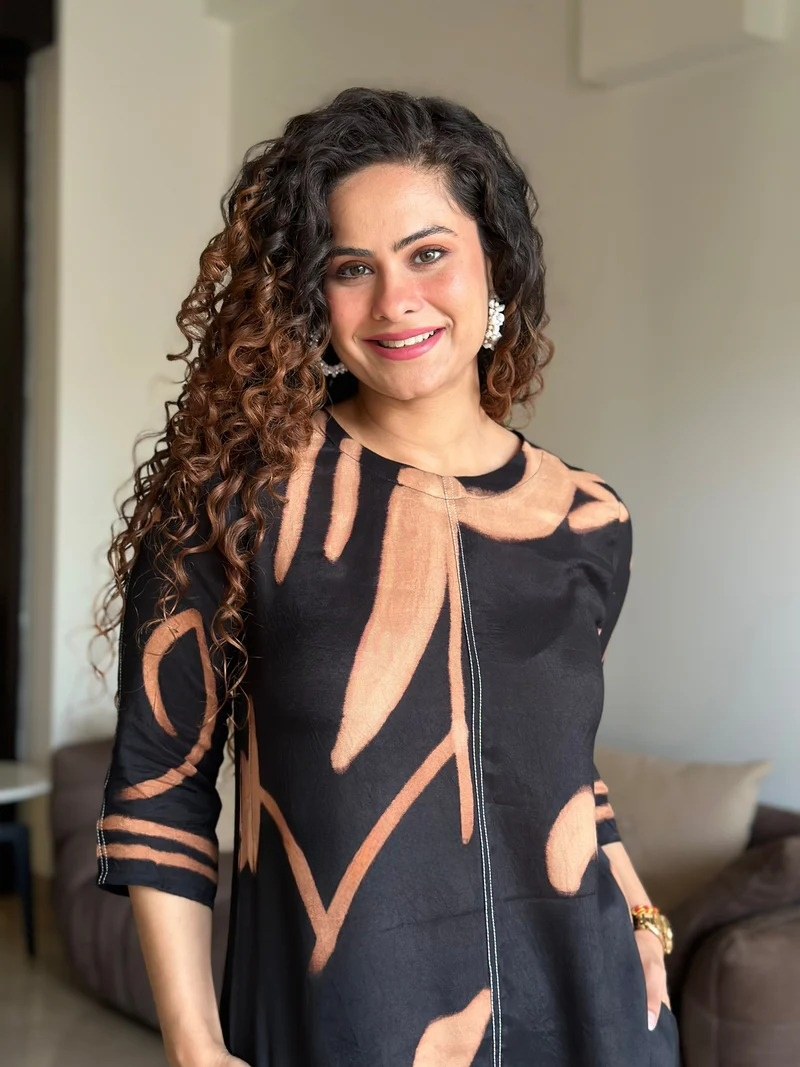 Black Comfy Cotton Co-Ord Set