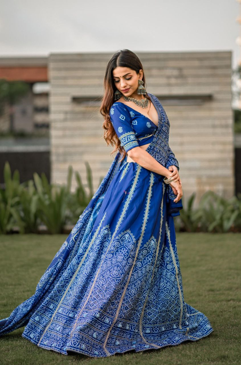 Bandhani Lehenga Choli