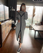 Striped Bodycon Dress