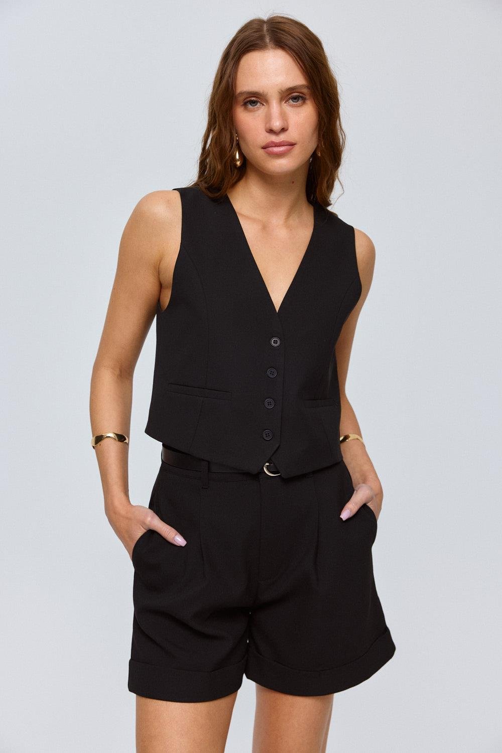 Charcoal Vest