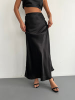 Satin Lustre Skirt