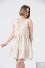 Lace Detail Soft Dress