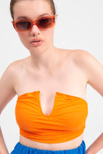 Orange Macaroon Bustier