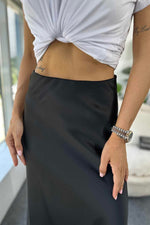 Satin Lustre Skirt