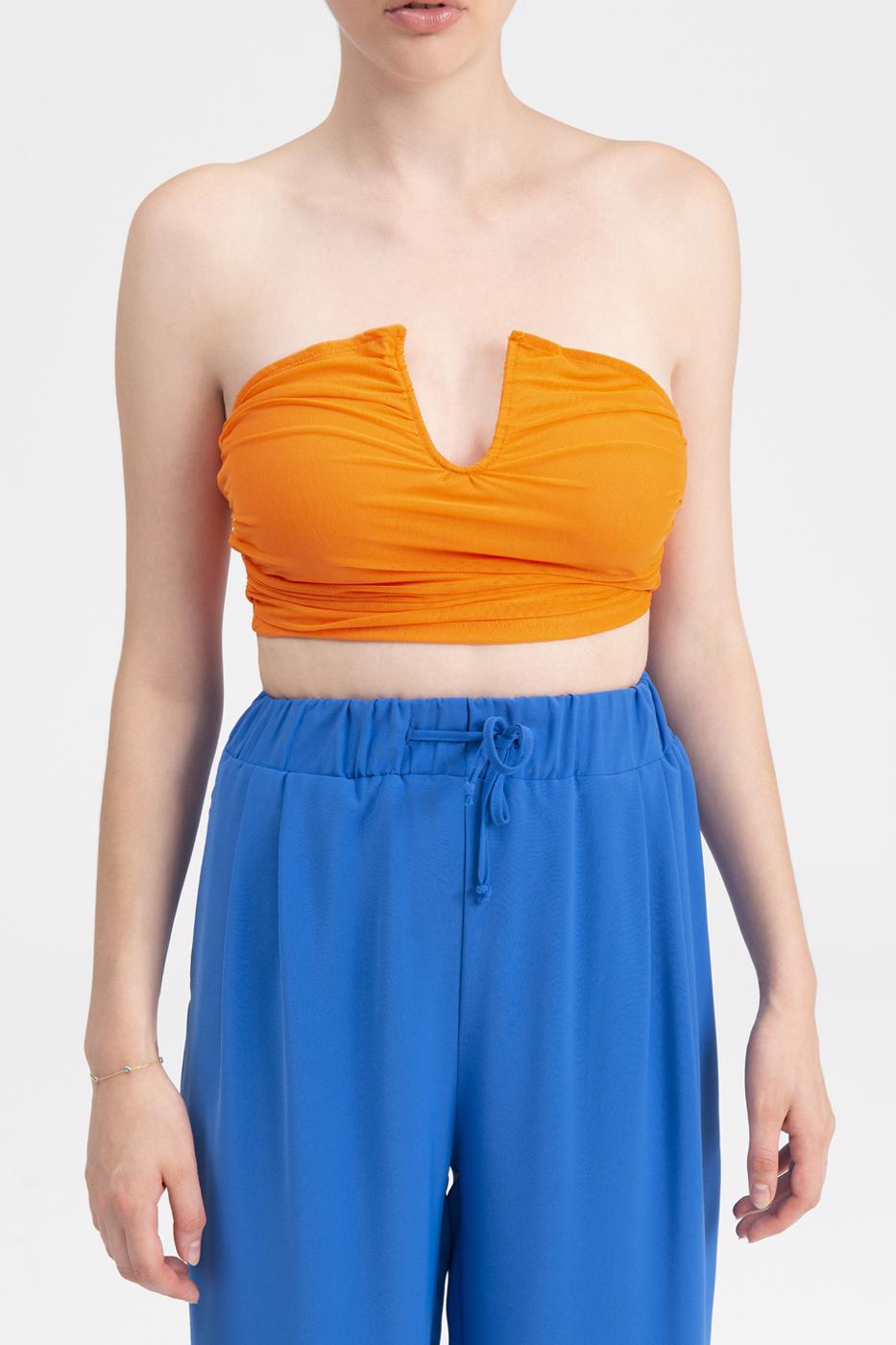 Orange Macaroon Bustier