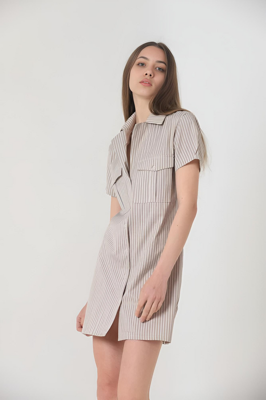 Pocket Shirt Dress