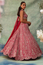Silk Designer Embellished Lehenga