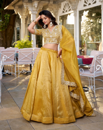 Mustard Color Goldie Silk Lehenga Choli