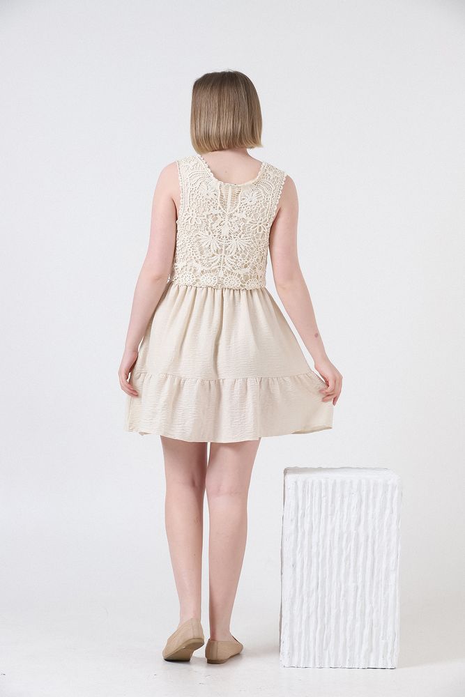 Lace Detail Soft Dress