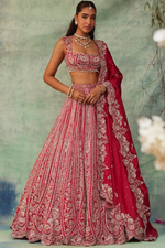 Silk Designer Embellished Lehenga