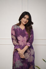 Floral Cotton Printed Kurta Pant Set