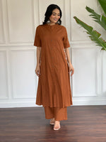 South Cotton Handwoven Kurta With palazzo