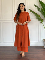 South Cotton Handwoven Kurta With palazzo