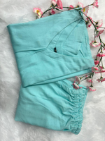 Solid Cotton Slub Co-Ord Set (8 Colors)