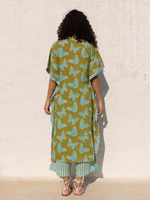 Cotton Printed Kaftan & Pallzzo