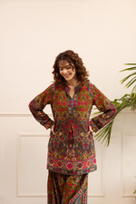 Henna Multi Coloured Cosy Comfy Kurta Palazzo Set