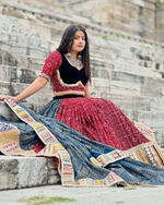 Muslin Cotton Digitally Printed Lehenga Choli & Dupatta