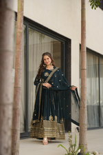 Rama Blooming Embroidered Gown