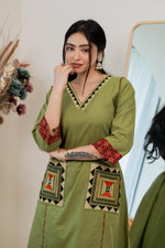 Gamthi Cotton Kurta & Plazzo Set (4 Colors)
