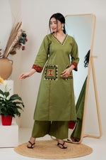 Gamthi Cotton Kurta & Plazzo Set (4 Colors)