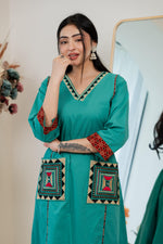 Gamthi Cotton Kurta & Plazzo Set (4 Colors)